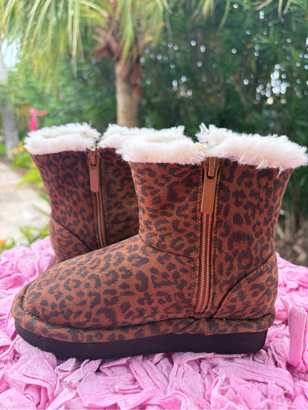 NEW! Steve Madden Toddler SZ 11 Leopard Animal Print Cheetah 🩷DARLING AWARD🩷